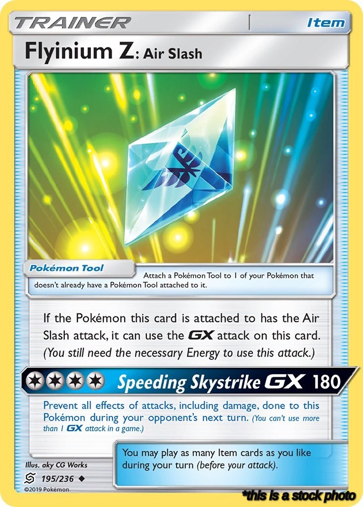 Flyinium Z: Air Slash
