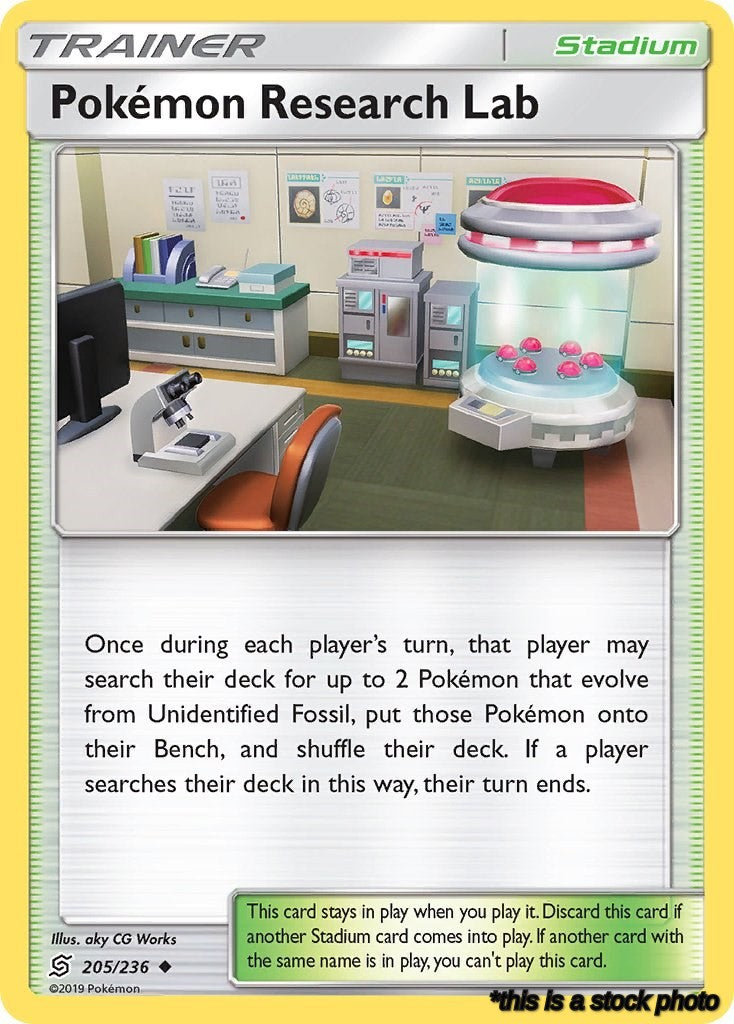 205/236 Pokemon Research Lab Uncommon Normal