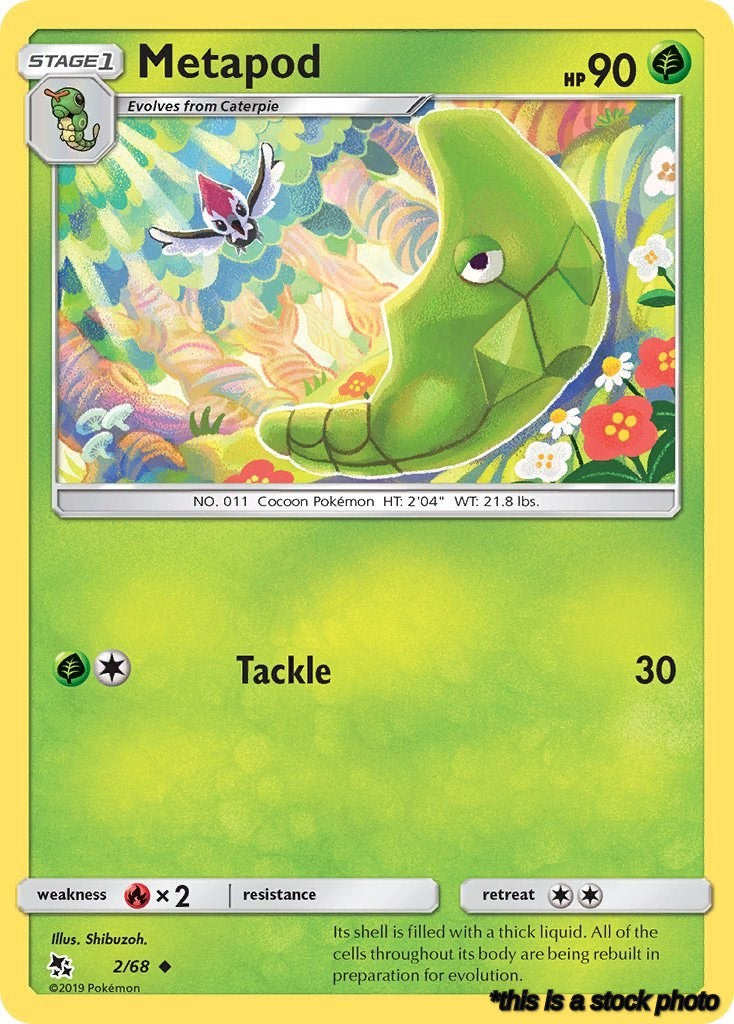 2/68 Metapod Uncommon Normal