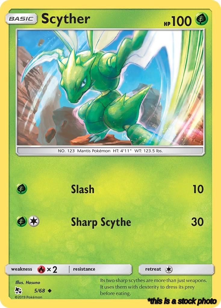 5/68 Scyther Uncommon Normal