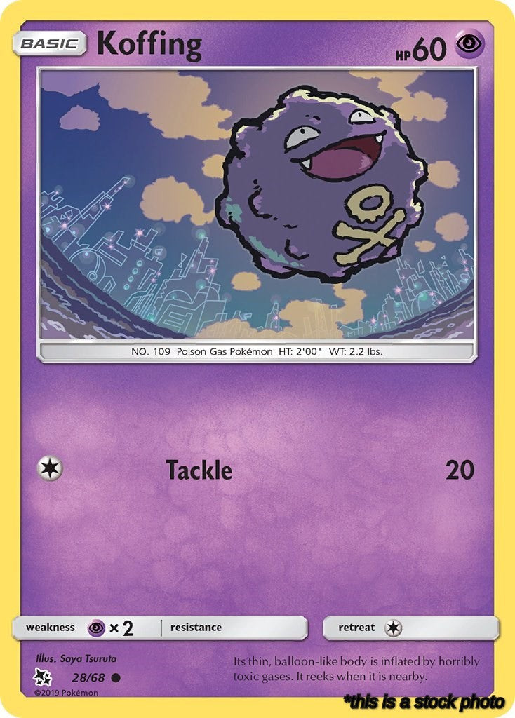 28/68 Koffing Common Normal