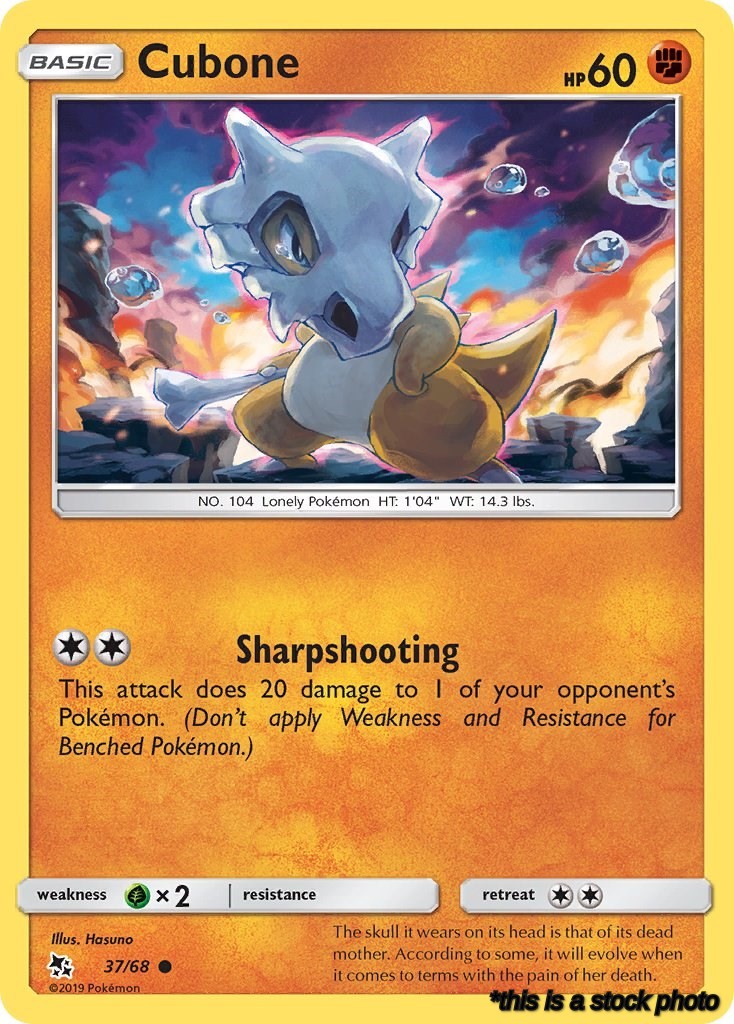 37/68 Cubone Common Normal