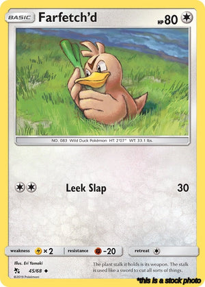 45/68 Farfetch'd Uncommon Normal