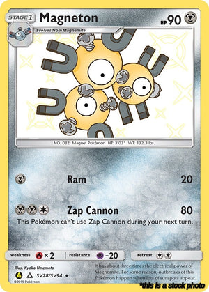 SV28/SV94 Magneton Shiny Holo Rare Holofoil