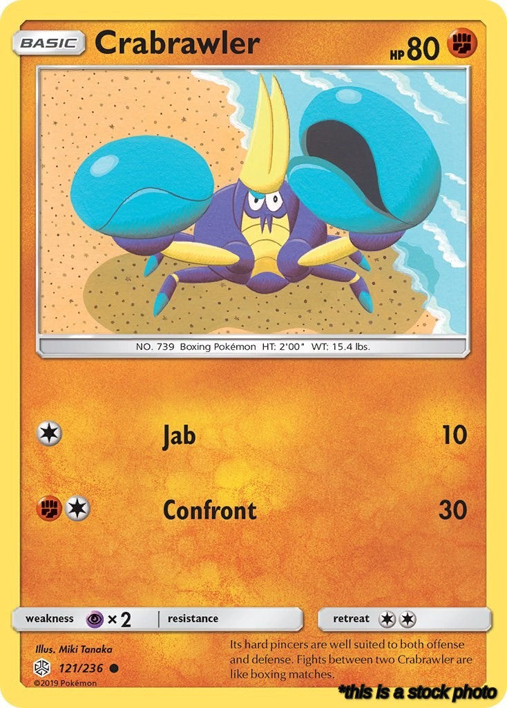 Normal Crabrawler [121/236 Near Mint ]