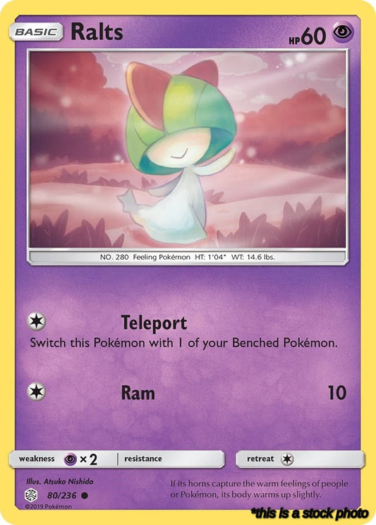 80/236 Ralts Common Normal