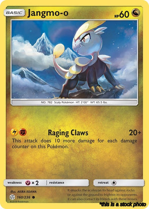 160/236 Jangmo-o Common Reverse Holofoil