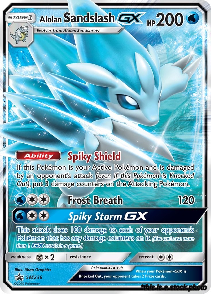 Alolan Sandslash GX - SM236