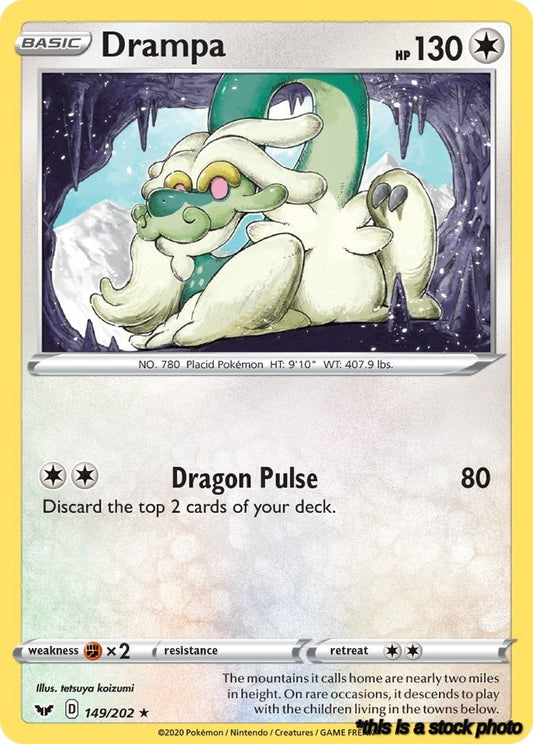 Reverse Holofoil Drampa [149/202 Near Mint ]