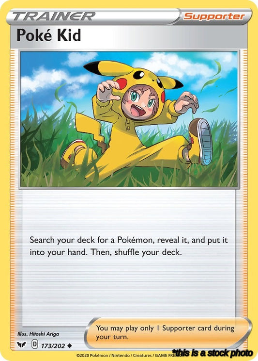 173/202 Poke Kid Uncommon Normal