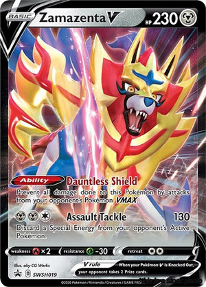 SWSH019 Zamazenta V Promo Holofoil