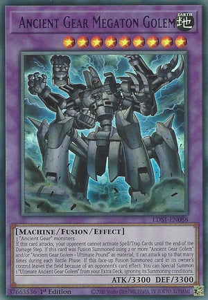 1st Edition Ancient Gear Megaton Golem (Purple) [LDS1-EN088 Near Mint] Ultra Rare