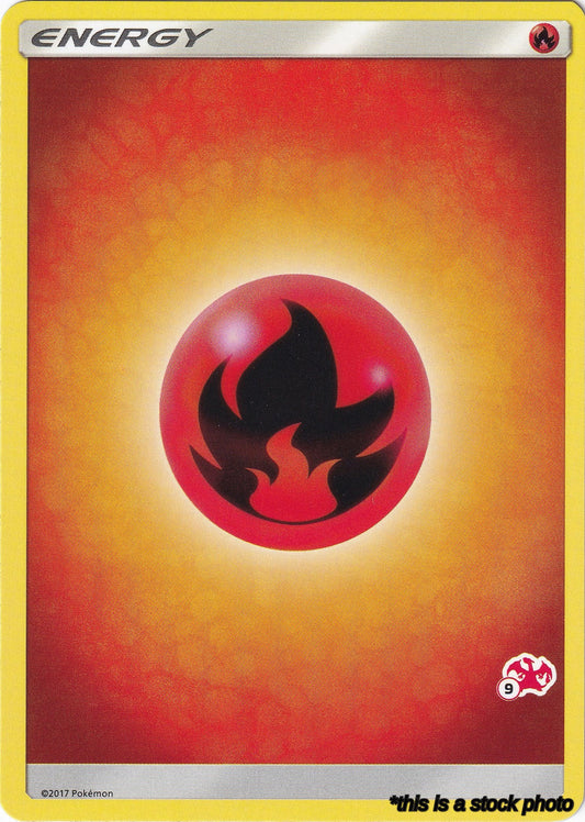 Fire Energy (#9 Charizard Stamped)