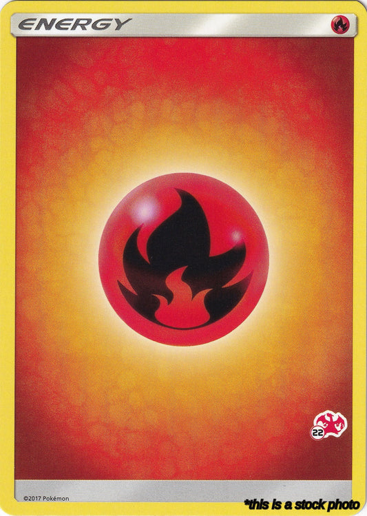 Fire Energy (#22 Charizard Stamped)