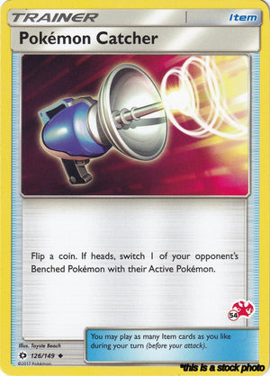 126/149 Catcher (#54 Charizard Stamped) Promo Normal