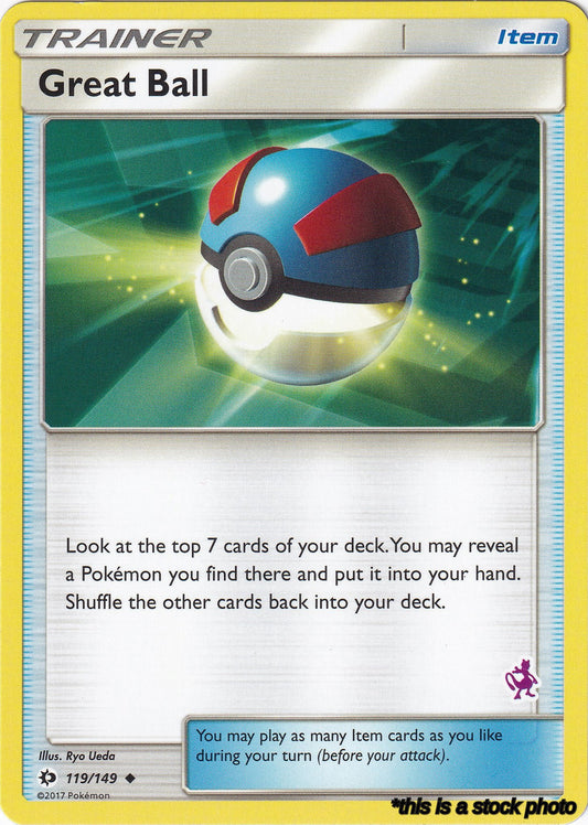 Promo Great Ball - 119/149 (Mewtwo Stamped) [119/149 Heavily Played ]