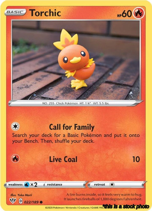 022/189 Torchic Common Normal