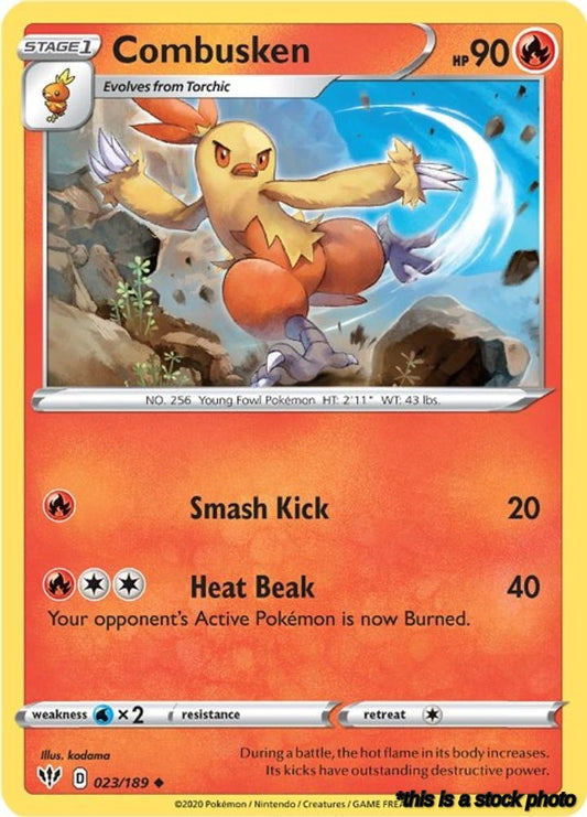 Uncommon Combusken [023/189 Lightly Played ]