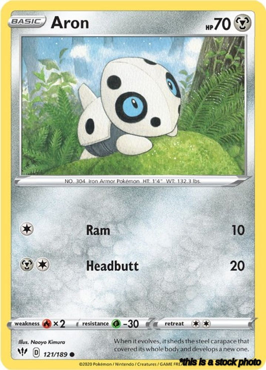 Common Aron [121/189 Lightly Played ]