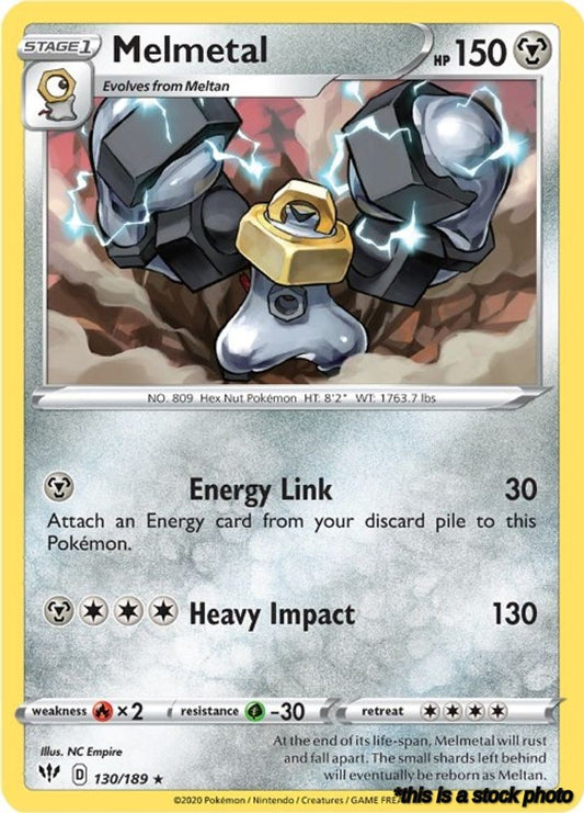 Rare Melmetal [130/189 Near Mint ]
