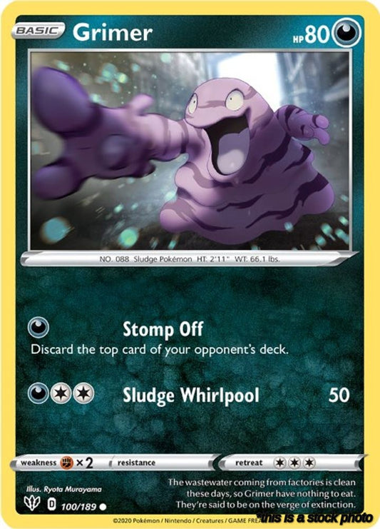 Normal Grimer [100/189 Lightly Played ]