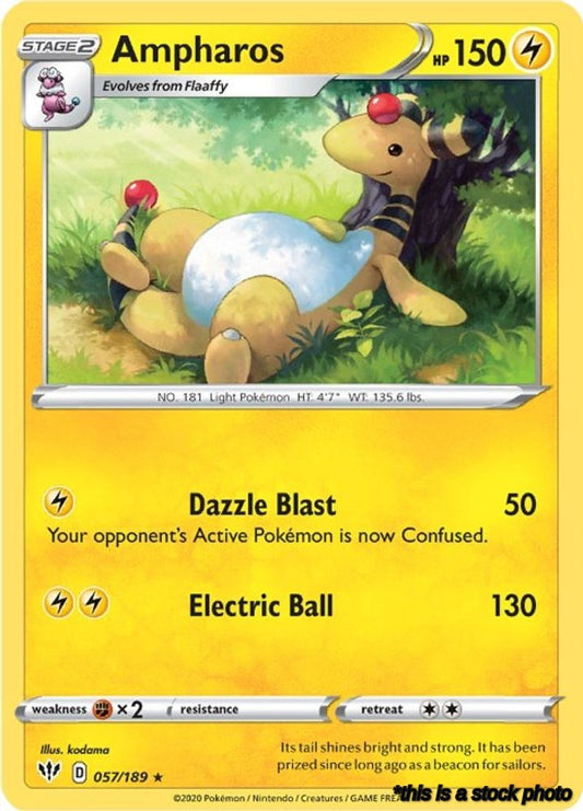 Normal Ampharos [057/189 Lightly Played ]