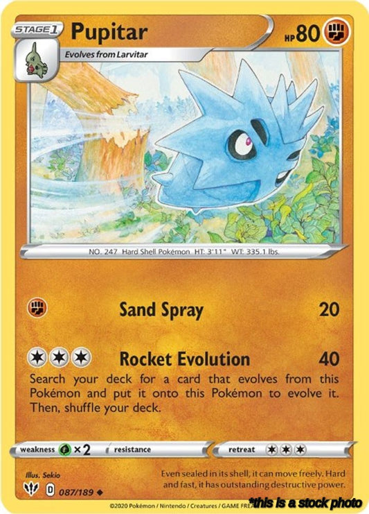 Uncommon Pupitar [087/189 Lightly Played ]