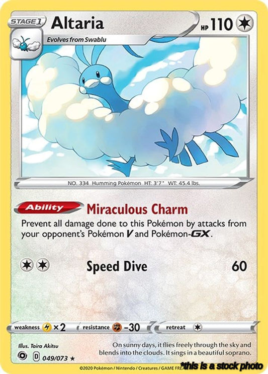 49/73 Altaria Holo Rare Holofoil