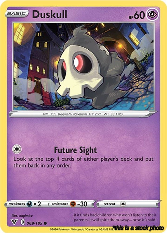 Normal Duskull [069/185 Lightly Played ]