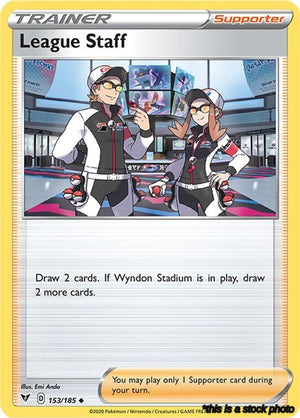 153/185 League Staff Uncommon Normal