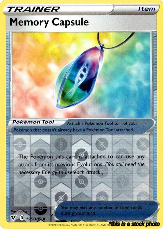 155/185 Memory Capsule Uncommon Reverse Holofoil