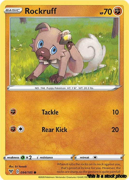Normal Rockruff [094/185 Near Mint ]