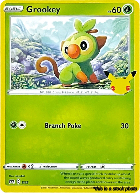 008/025 Grookey Promo Normal