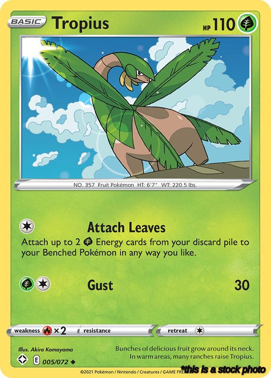 Normal Tropius [005/072 Lightly Played ]