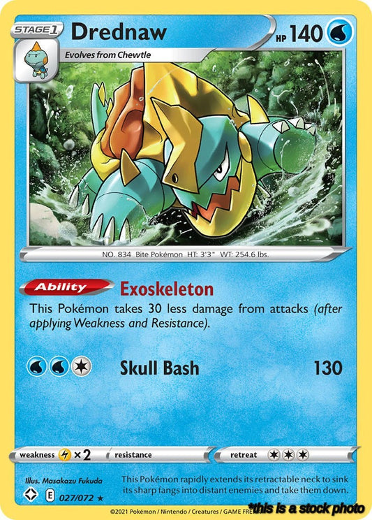 Normal Drednaw [027/072 Lightly Played ]