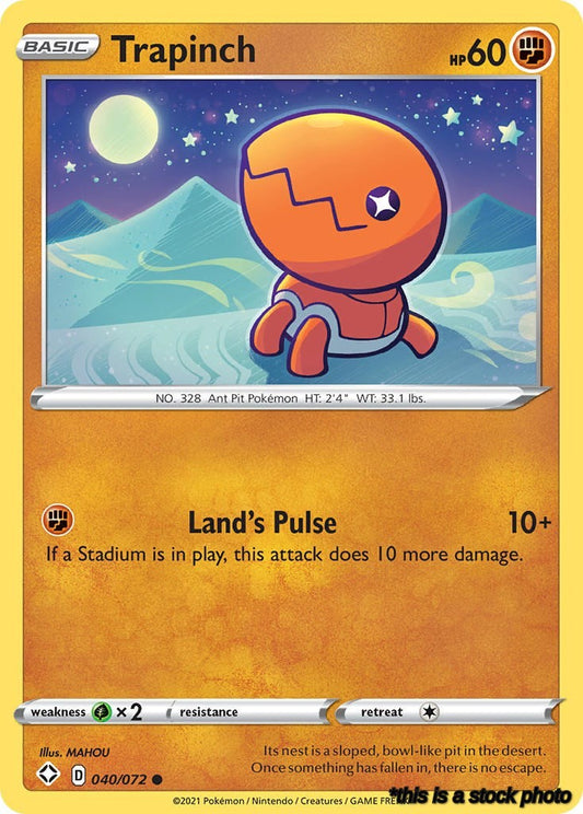 Normal Trapinch [040/072 Lightly Played ]