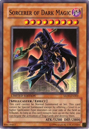 Limited Sorcerer of Dark Magic [MOV-EN002 Damaged] Common / Short Print