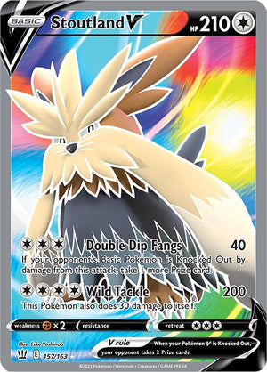 Stoutland V (Full Art) [SWSH05 - 157/163]