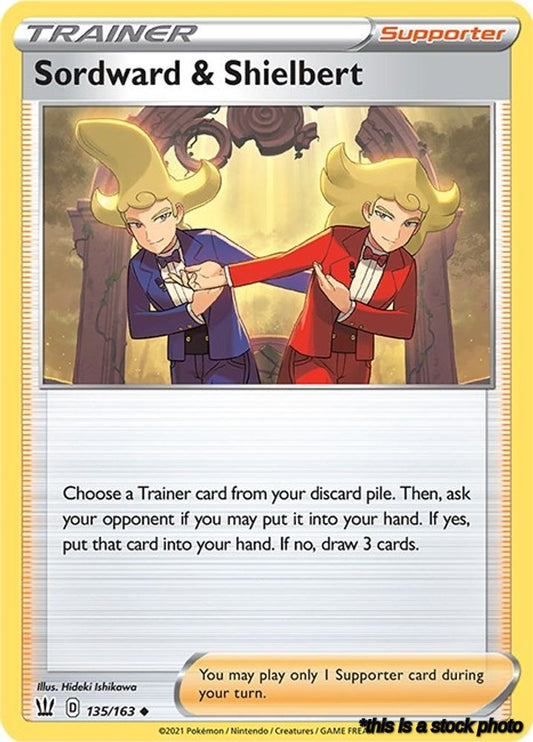 Uncommon Sordward & Shielbert [135/163 Heavily Played ]