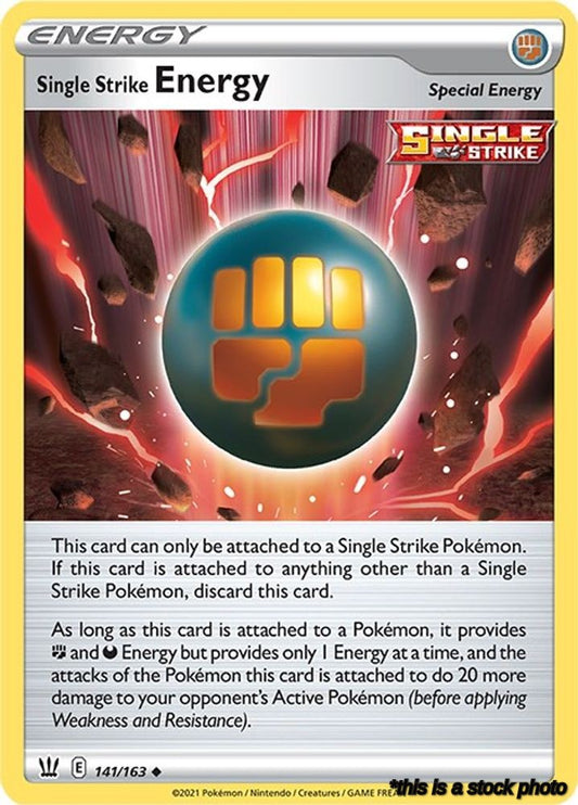 Normal Single Strike Energy [141/163 Lightly Played ]
