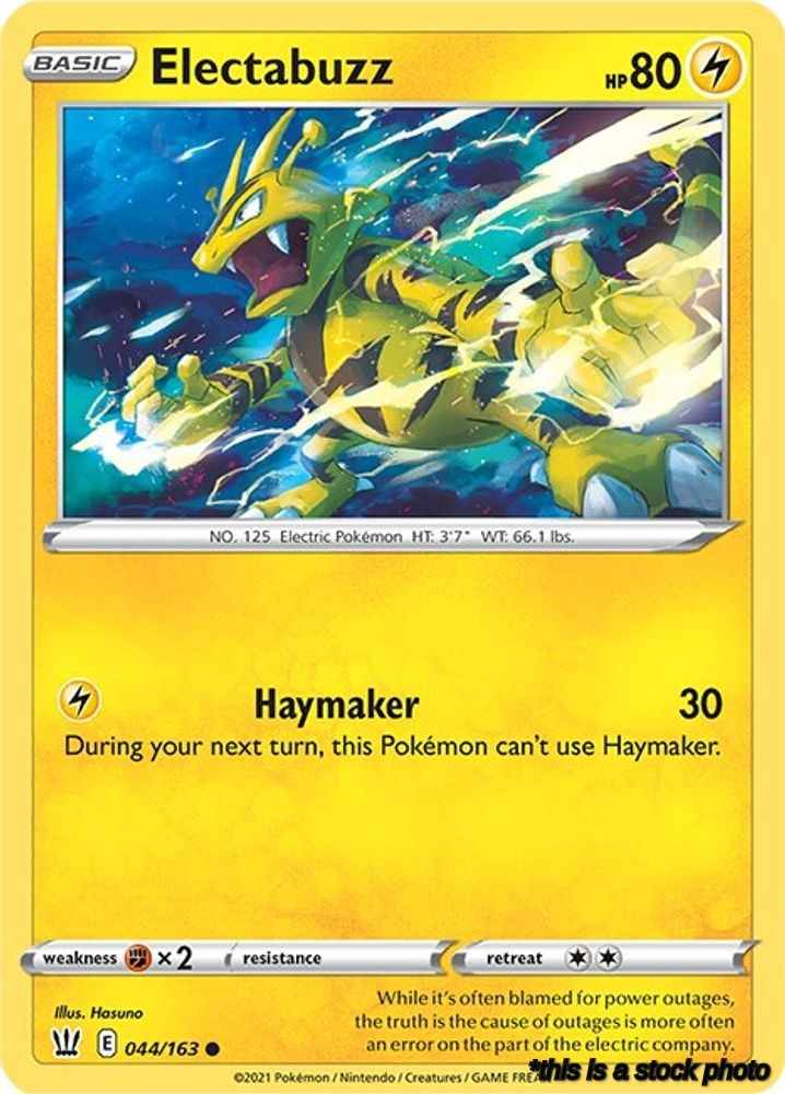 Common Electabuzz [044/163 Lightly Played ]