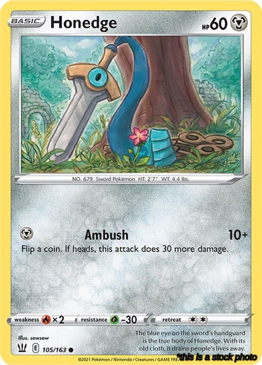 Common Honedge [105/163 Lightly Played ]