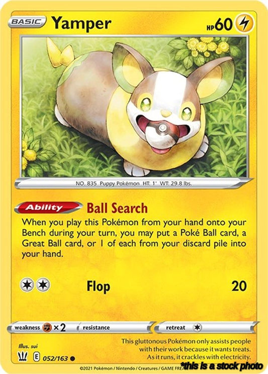 Common Yamper [052/163 Near Mint ]