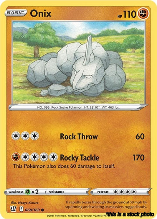 Common Onix [068/163 Near Mint ]