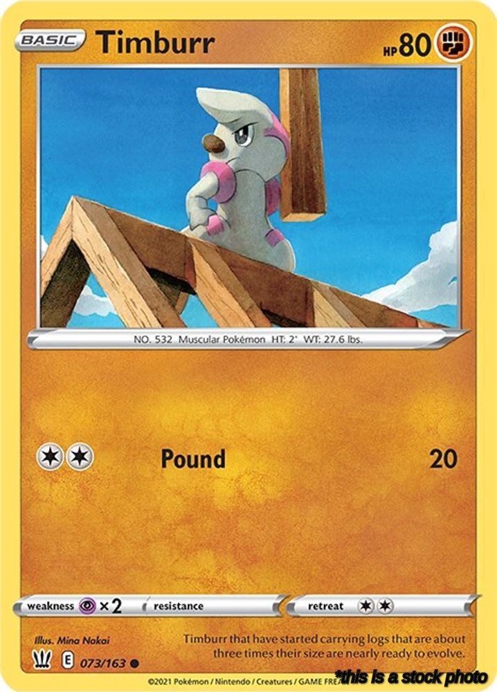 Common Timburr [073/163 Lightly Played ]