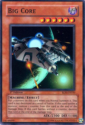 1st Edition Big Core [RDS-EN030 Lightly Played] Super Rare