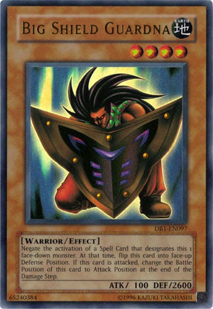 Unlimited Big Shield Guardna [DB1-EN097 Lightly Played] Ultra Rare