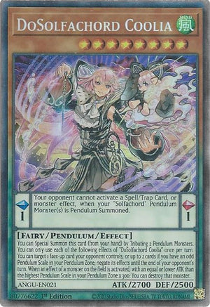 1st Edition DoSolfachord Coolia (CR) [ANGU-EN021 Near Mint] Collector's Rare