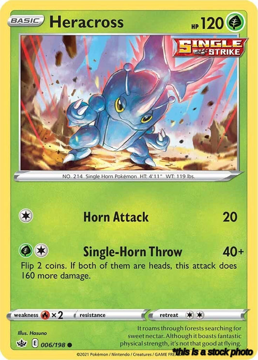 Common Heracross [006/198 Near Mint ]