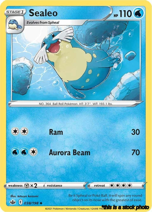 Uncommon Sealeo [038/198 Lightly Played ]